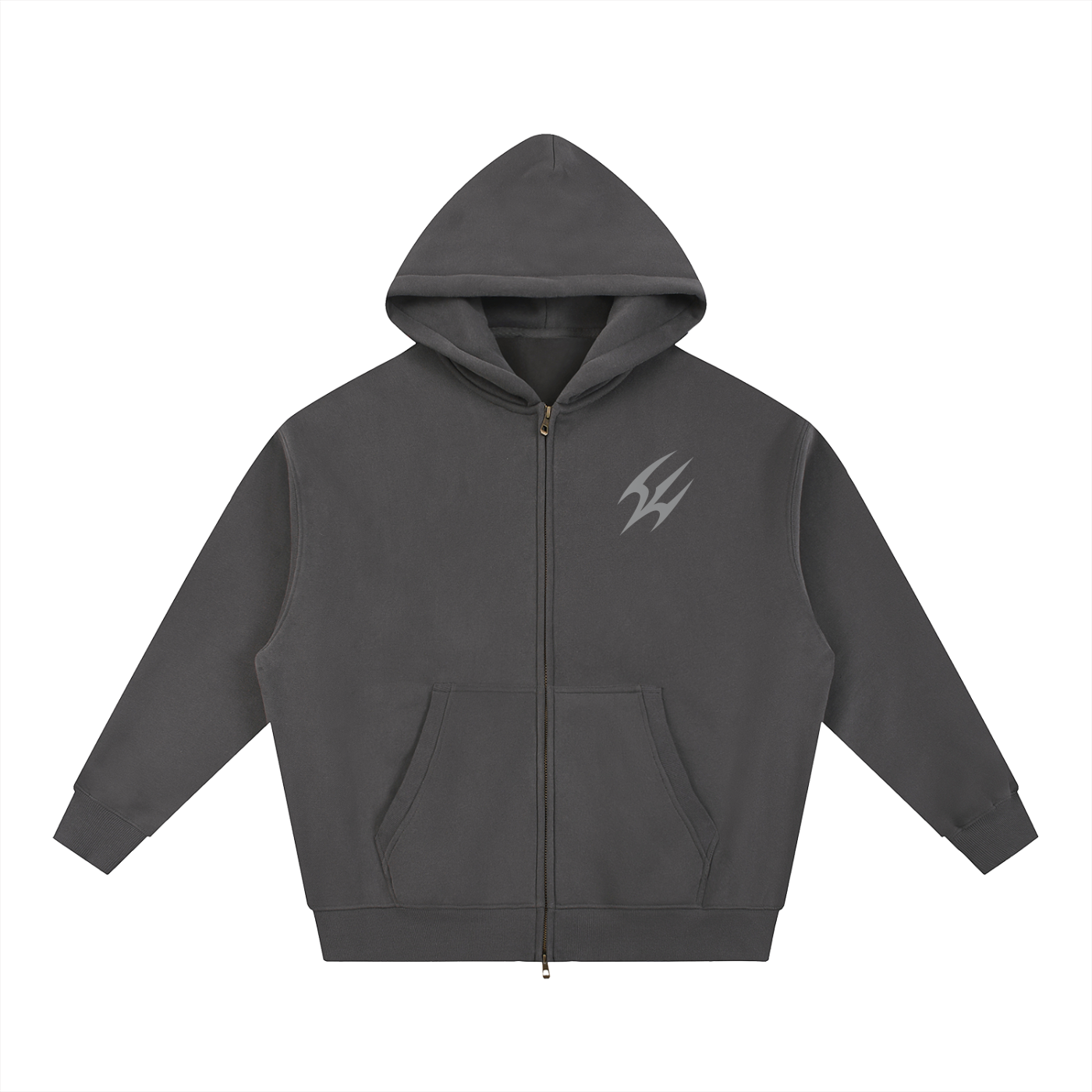 ESSENTIAL OVERSIZED ZIP HOODIE