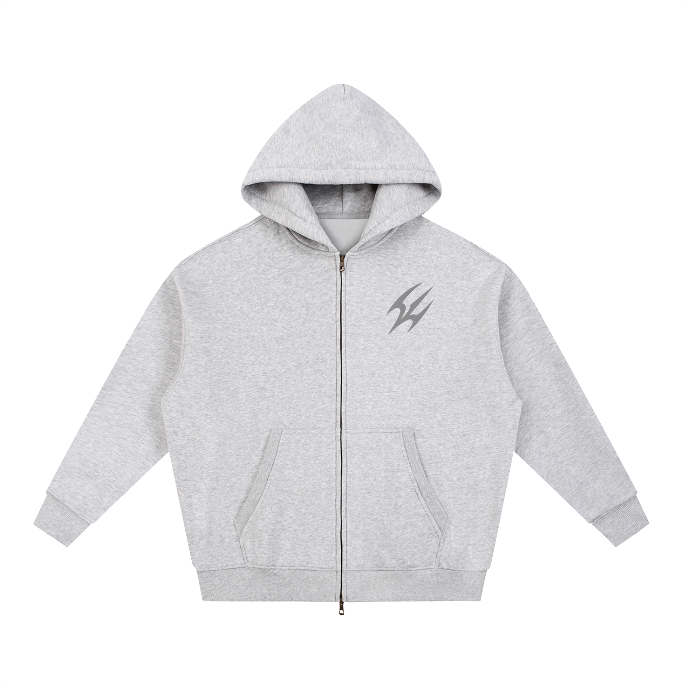 ESSENTIAL OVERSIZED ZIP HOODIE