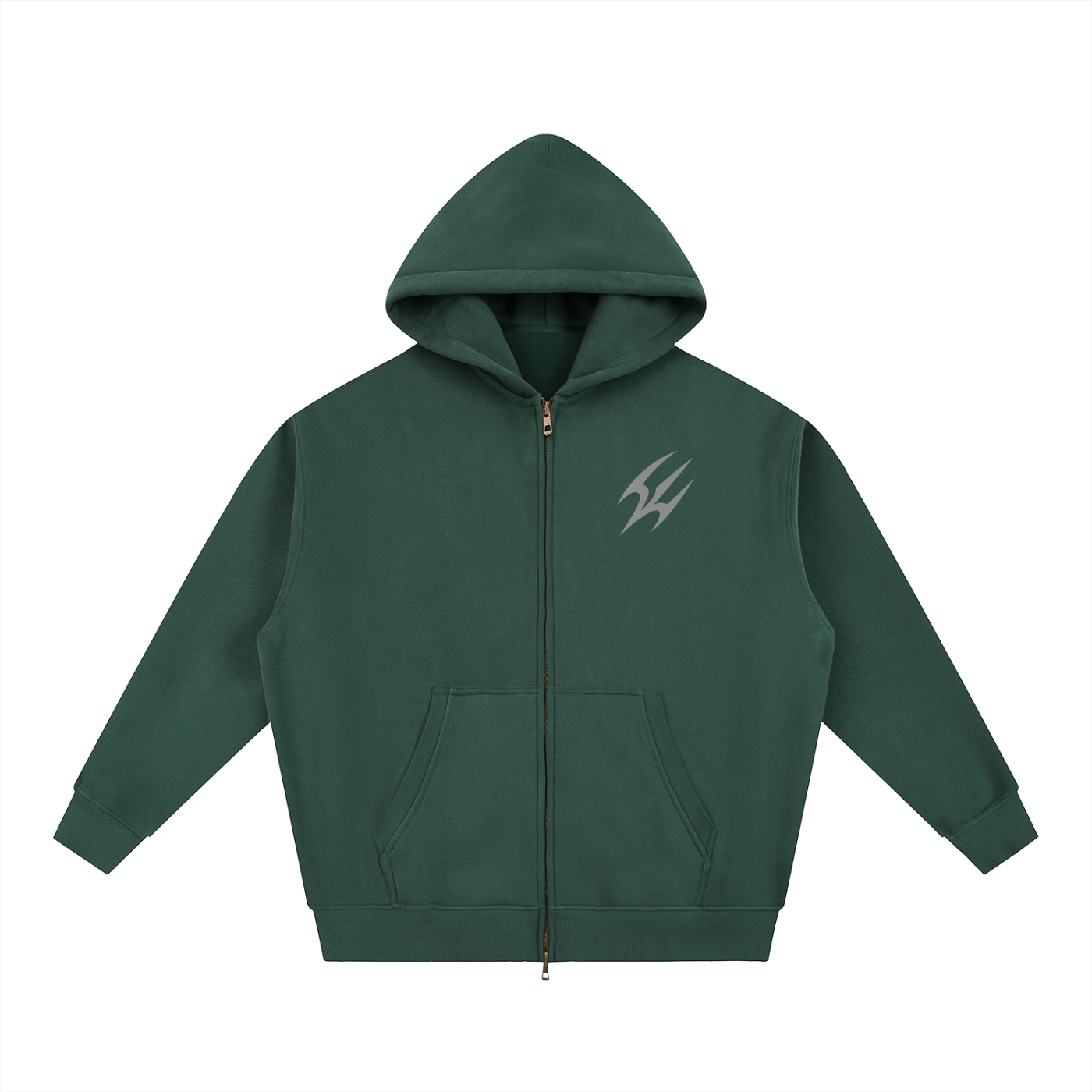 ESSENTIAL OVERSIZED ZIP HOODIE