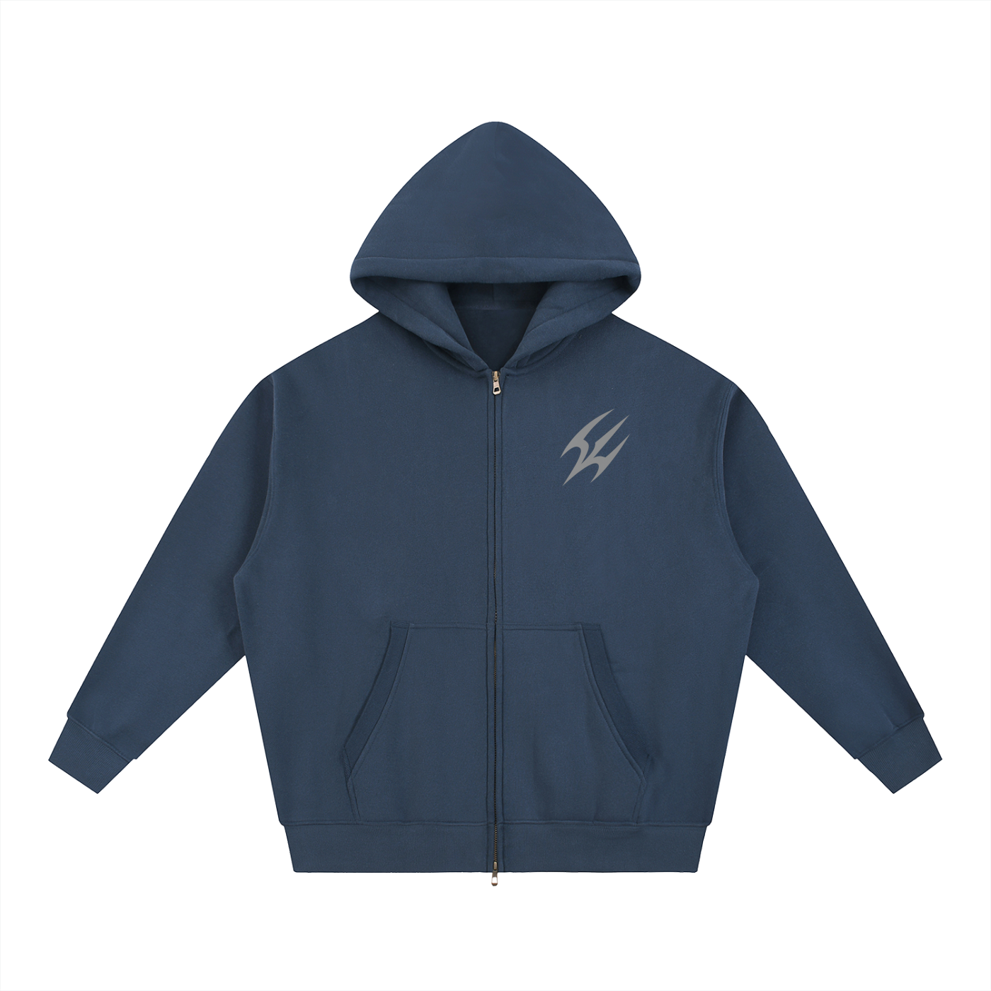 ESSENTIAL OVERSIZED ZIP HOODIE