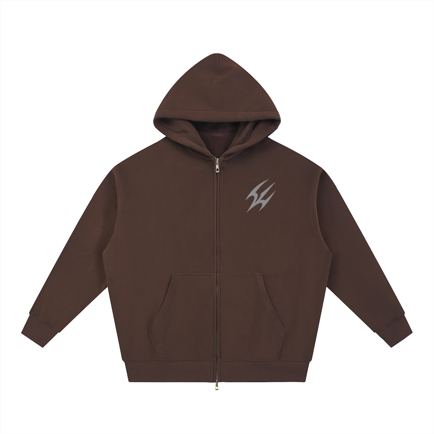 ESSENTIAL OVERSIZED ZIP HOODIE